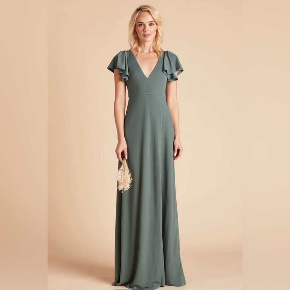 Birdy Grey Hannah Dress- Crepe Sea Glass